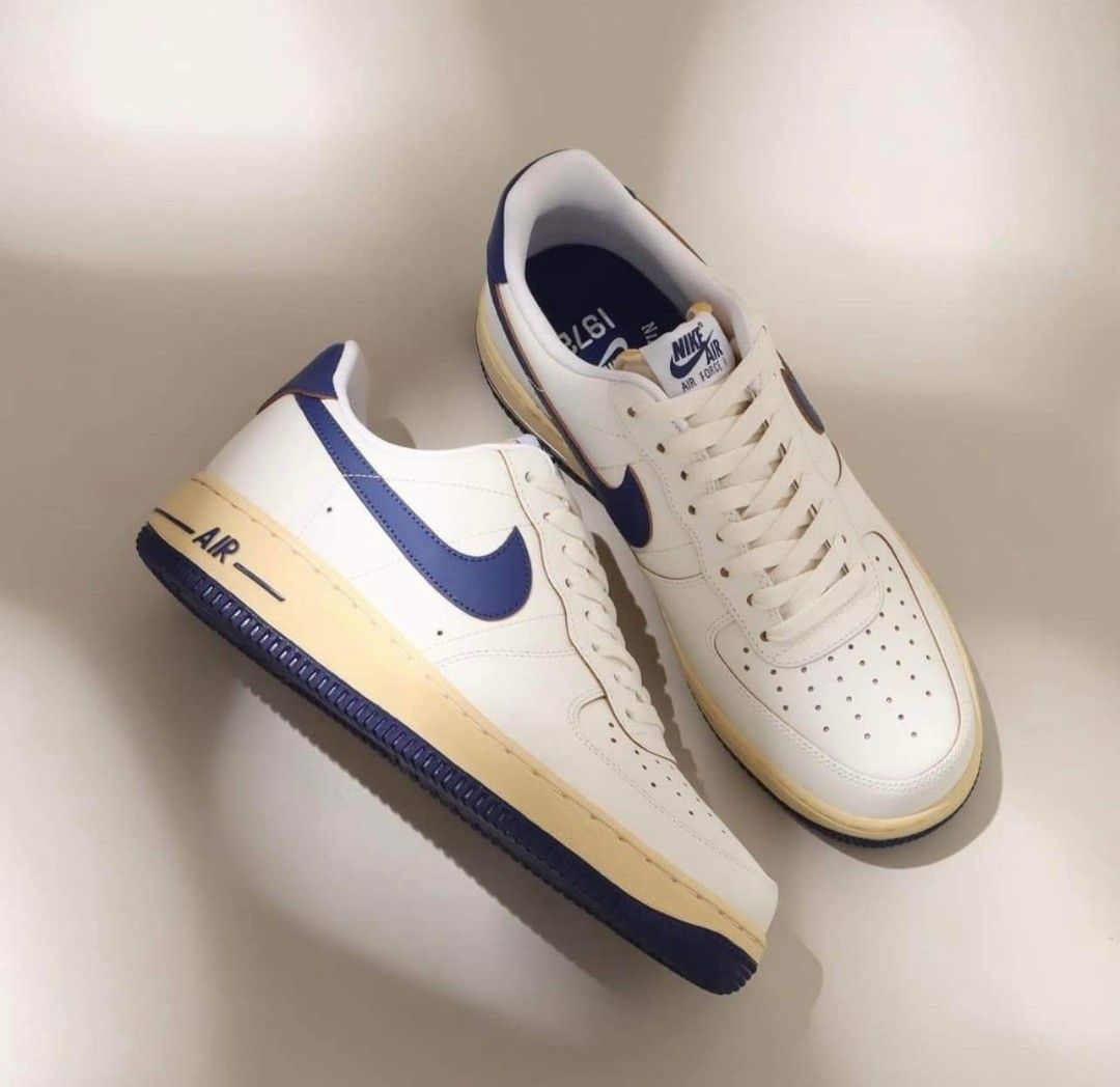 Nike Air Force 1 Sail Deep Royal Blue 72