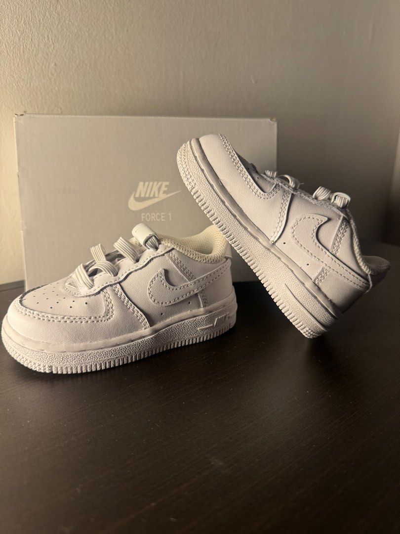 Infant white cheap nike air force