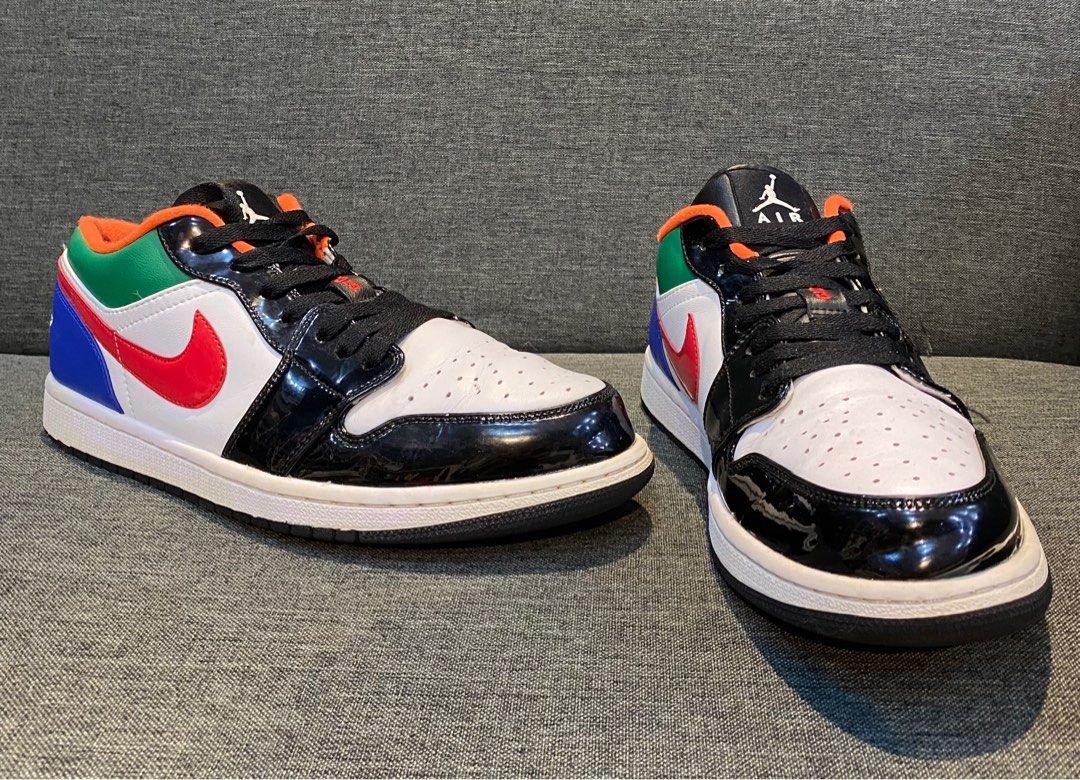 men's air jordan 1 multicolor