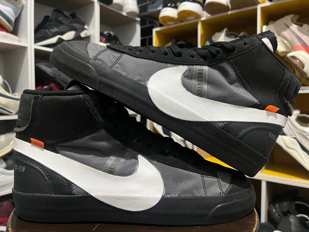 Nike x off outlet white blazer grim reaper