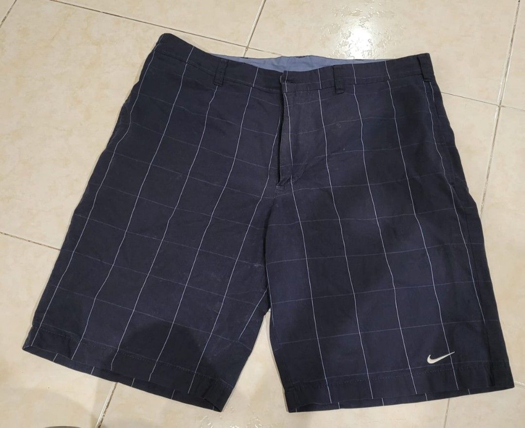 Nike store checkered shorts