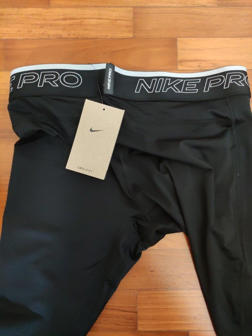 Black Nike Pro Training Dri-FIT Tights