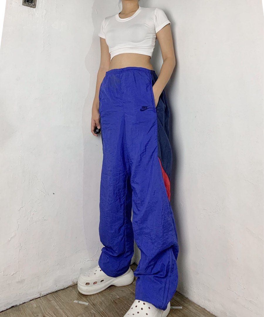 Nike royal blue track pants Women s Fashion Bottoms Other