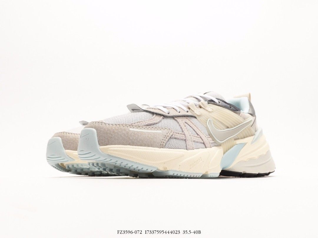 Nike V2K Run Women s Shoes Grey blue running shoes US 5.5 US 8