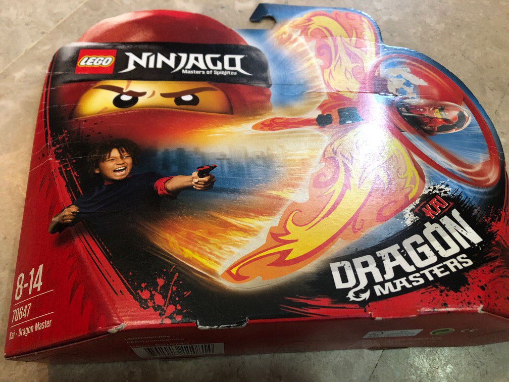 Lego ninjago kai dragon top master