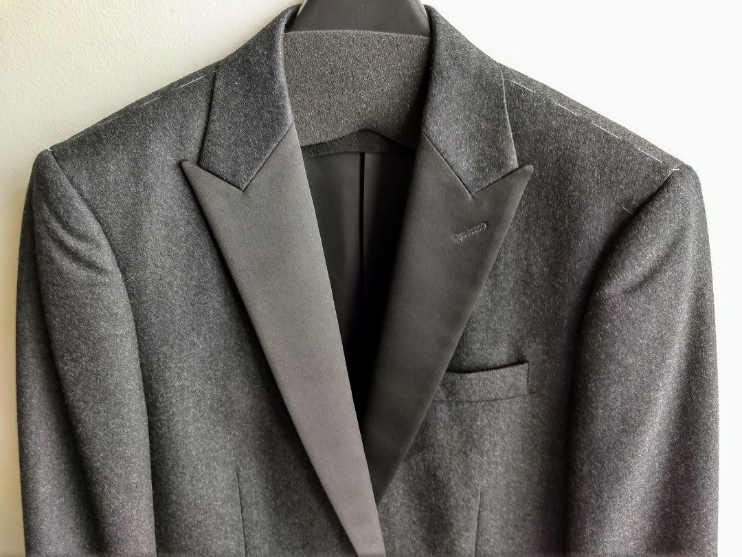 Ludlow velvet bomber deals jacket with tuxedo stripes