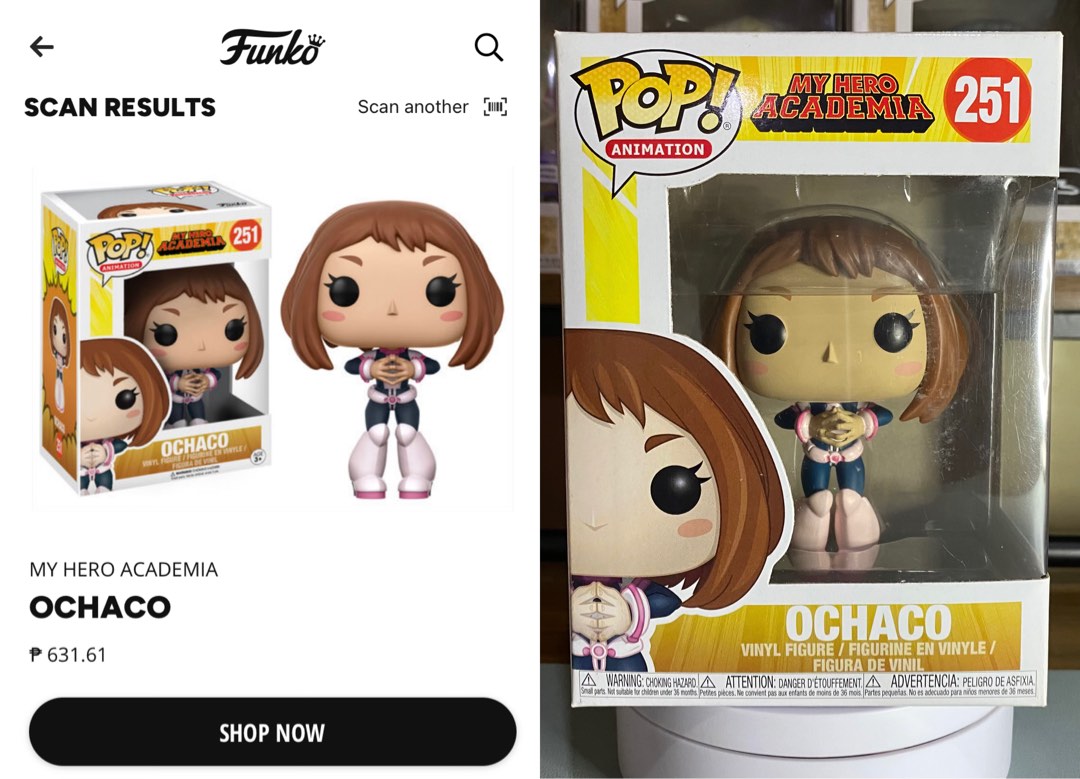 Funko Pop My Hero Academia Ochaco Masked 253 SDCC 2017 - Collection Funko Pop My Hero Academia Ochaco Masked 253 SDCC 2017 - Collection
