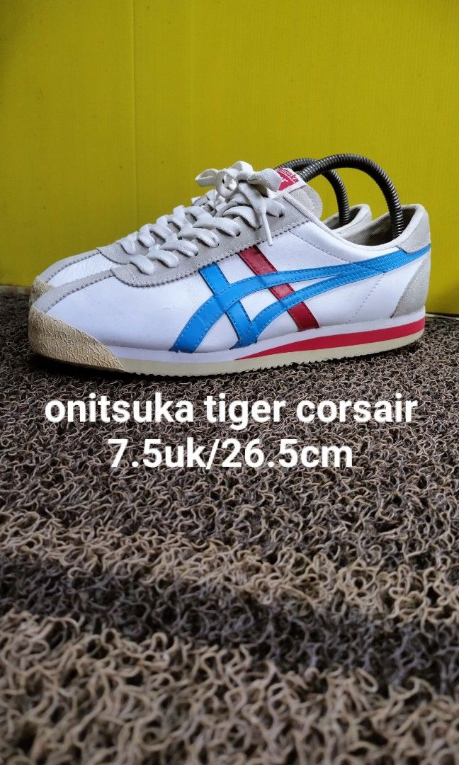Onitsuka tiger corsair outlet white red blue