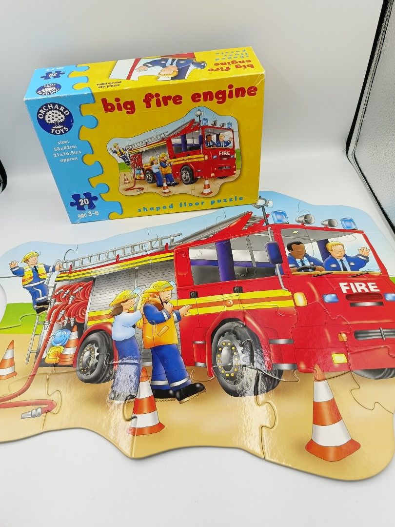 Orchard toys big fire engine puzzle hotsell