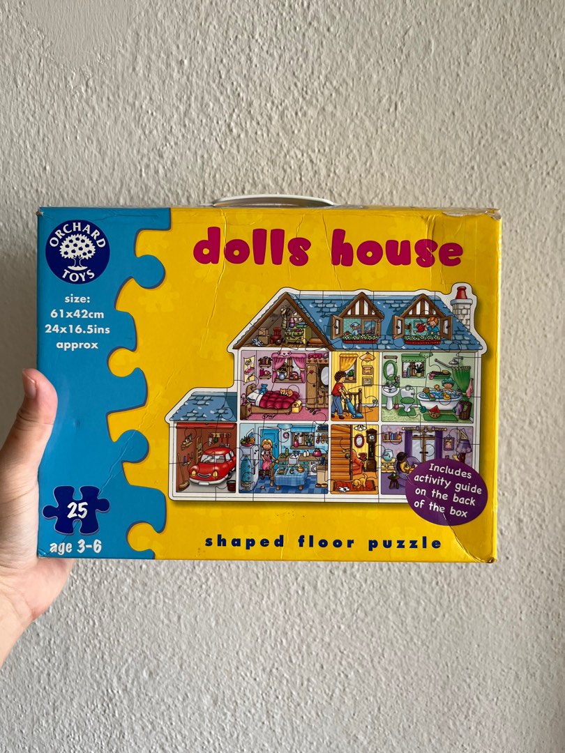 Orchard Toys dolls house puzzle, Hobbies & Toys, Toys & Games on Carousell