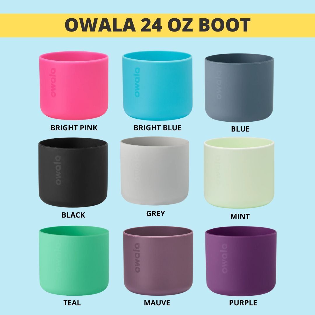Silicone Water Bottle Boot for Owala 24oz 32oz 40oz, Anti-Slip Protective  Sleeve Bottom Bumper Protector for FreeSip,Twist,Flip - AliExpress