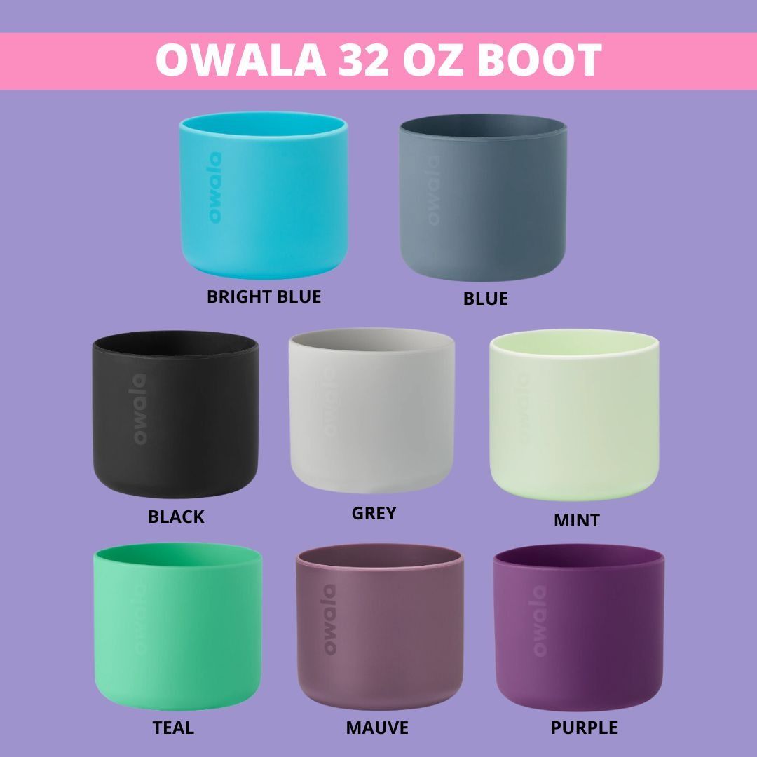 OWALA Silicone 24oz Boot - Bright Blue