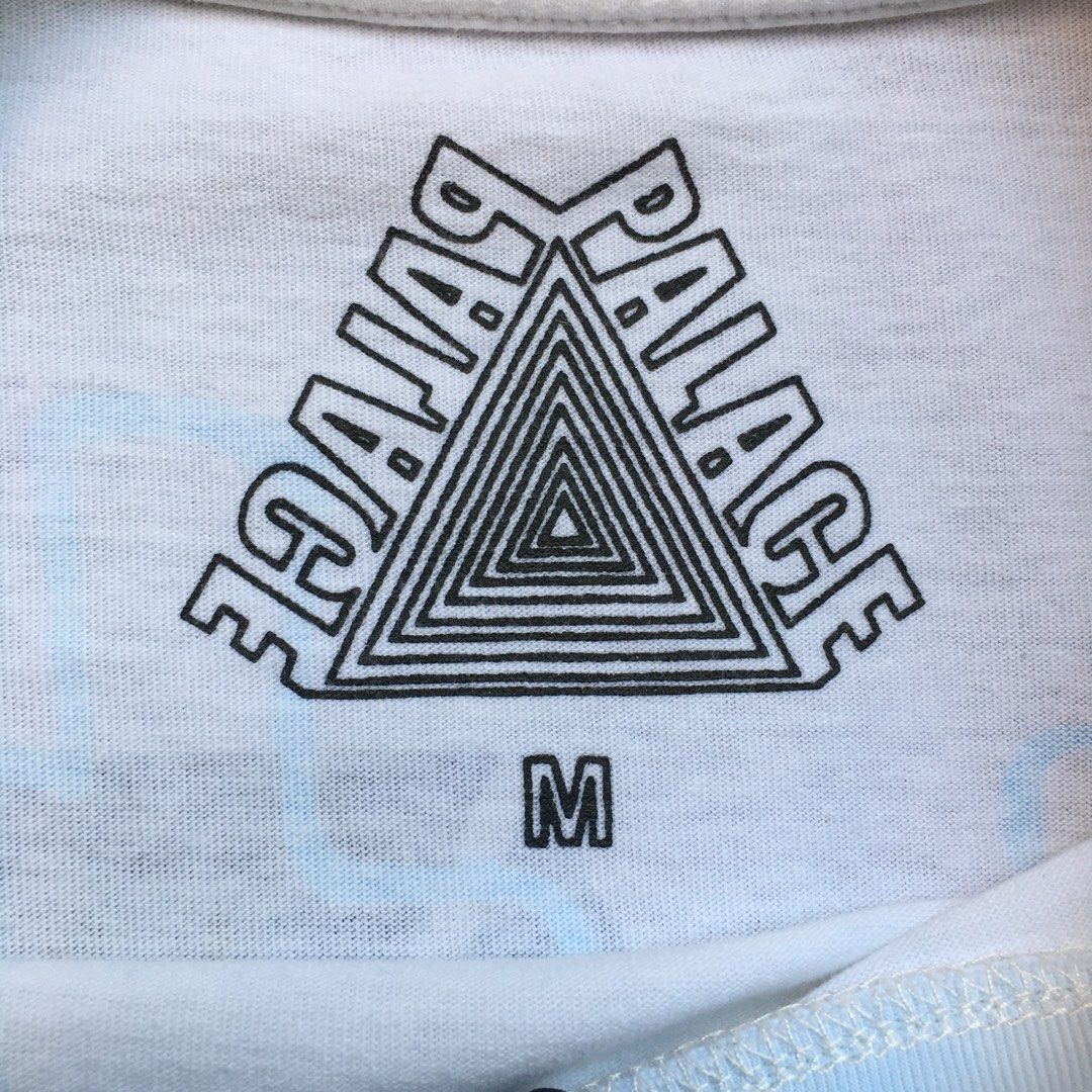 Palace x Shawn Powers London TShirt White, Men's Fashion, Tops & Sets