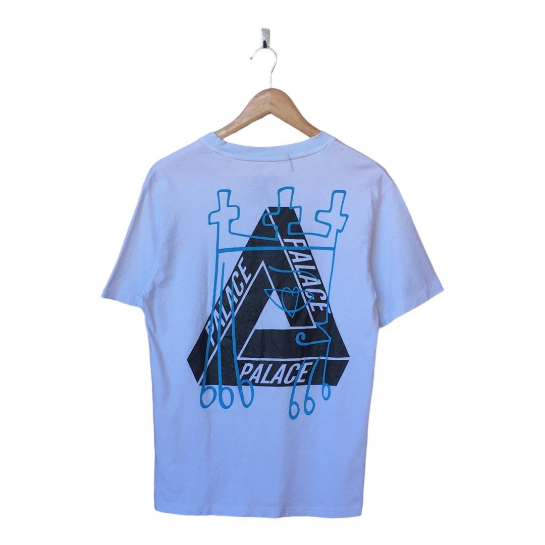 Palace x Shawn Powers London TShirt White, Men's Fashion, Tops & Sets