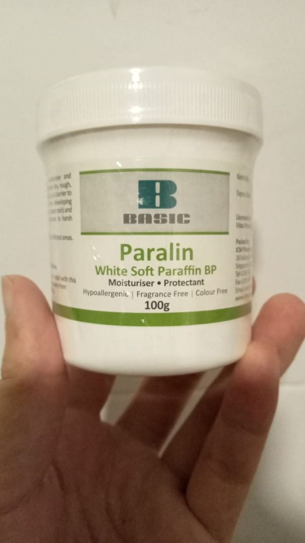 Paralin (White Soft Paraffin) Moisturiser, Protectant for eczema in