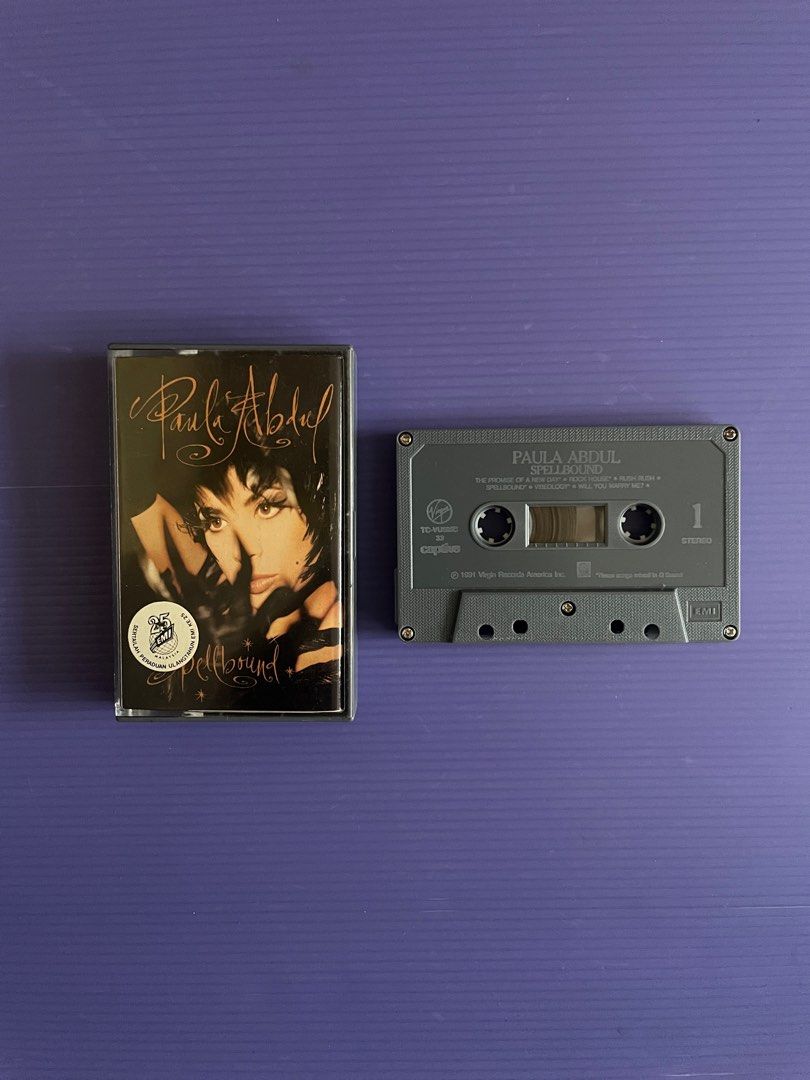 Paula Abdul Spellbound Album Kaset, Hobbies & Toys, Music & Media, CDs