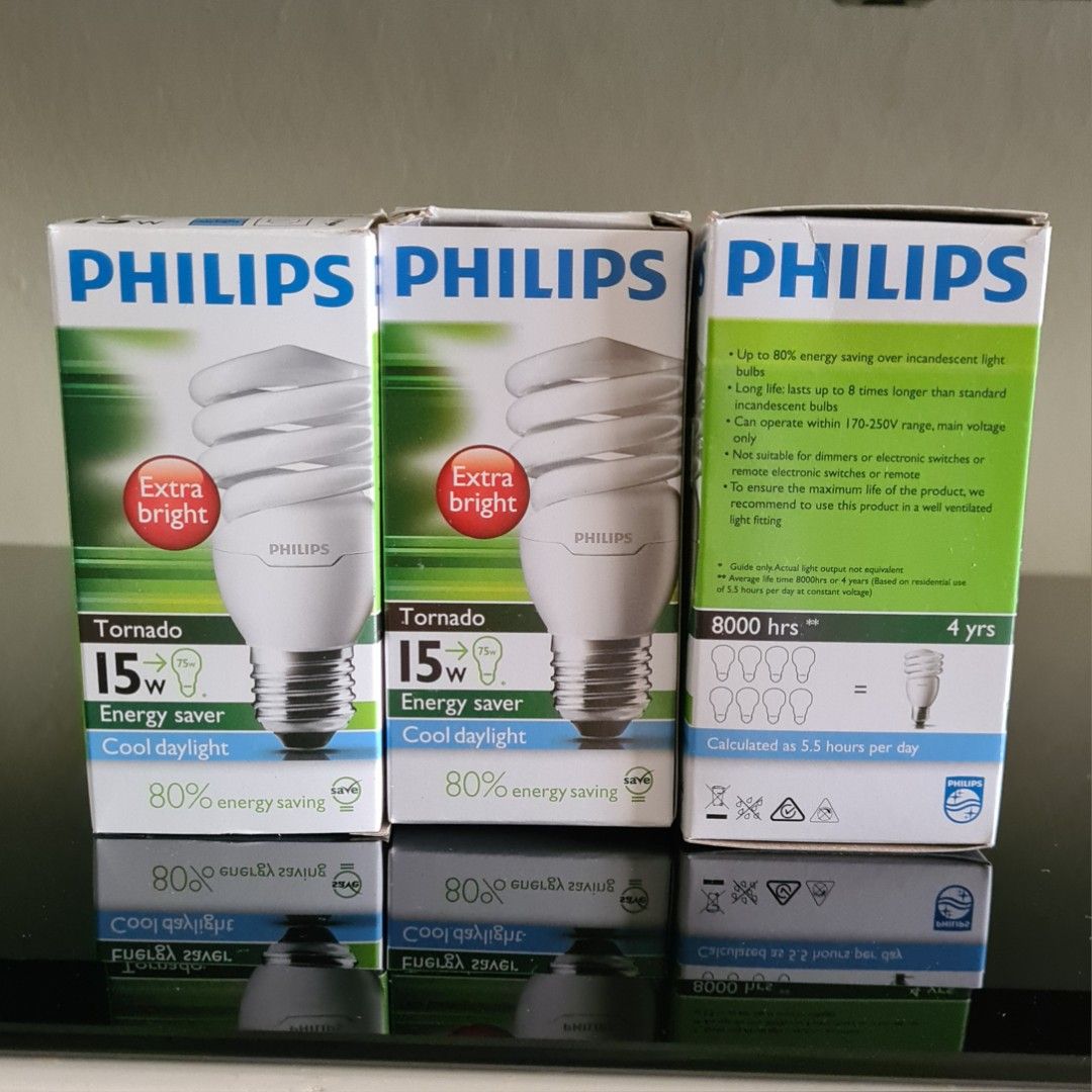 Philips tornado 15w cool daylight on sale