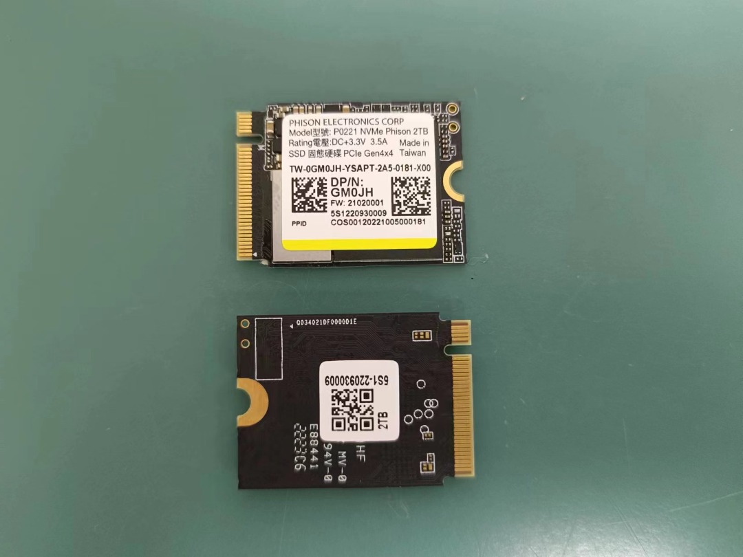 Phison 群聯電子】SSD 2TB P0221(拆機良品), 電腦及科技產品