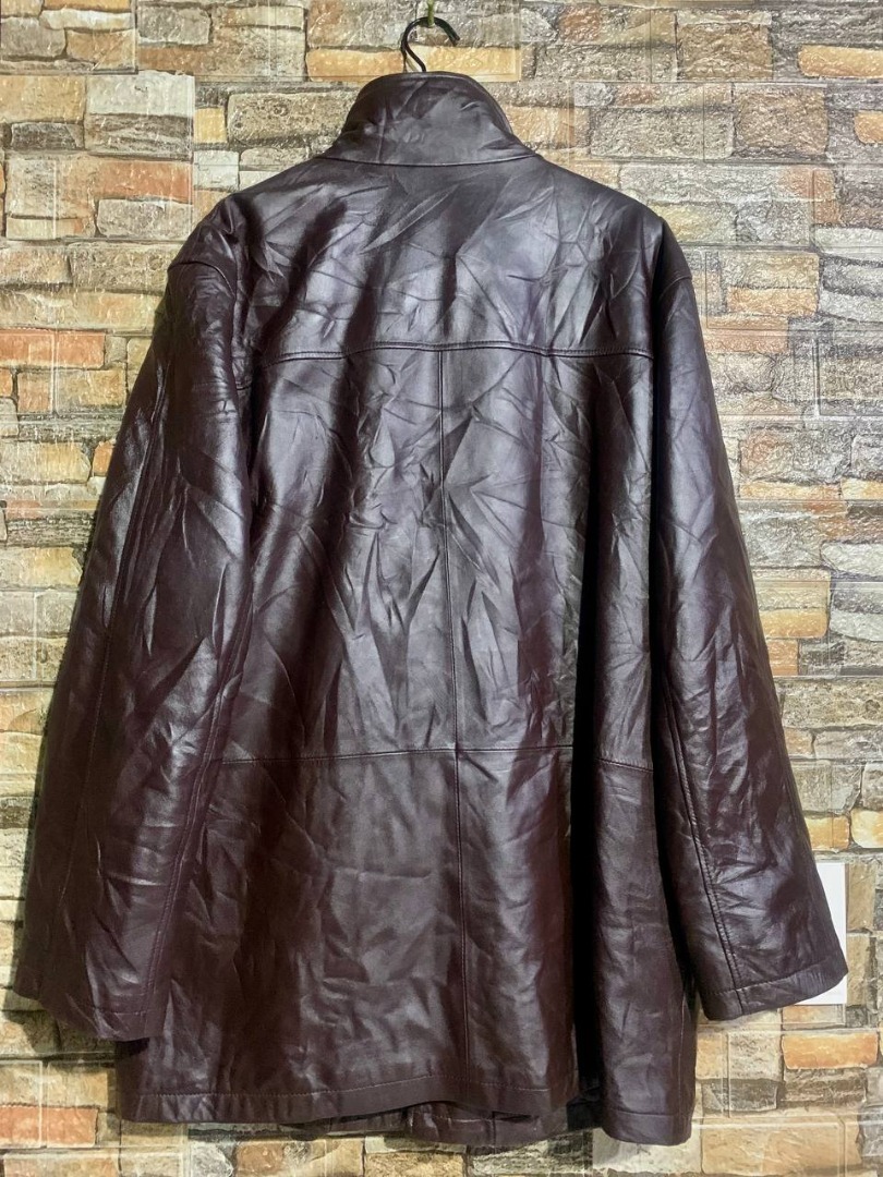 Piccolo Negozio Leather Jacket, Men's Fashion, Coats, Jackets and ...