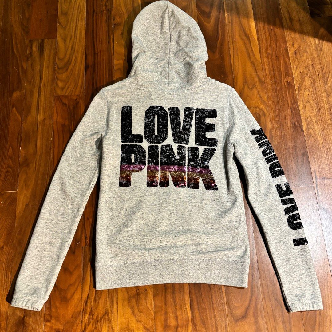 Bling victoria's top secret hoodie