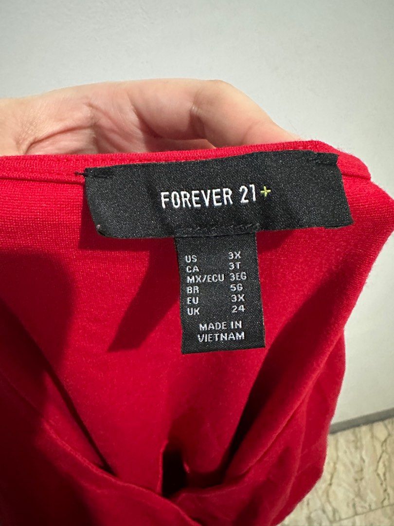 Plus Size Forever 21 Red Dress