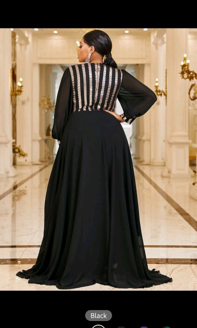Plus size gown