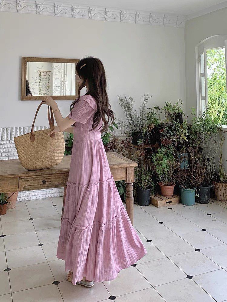 Plus Size Purple maxi dress Women s Fashion Dresses Sets