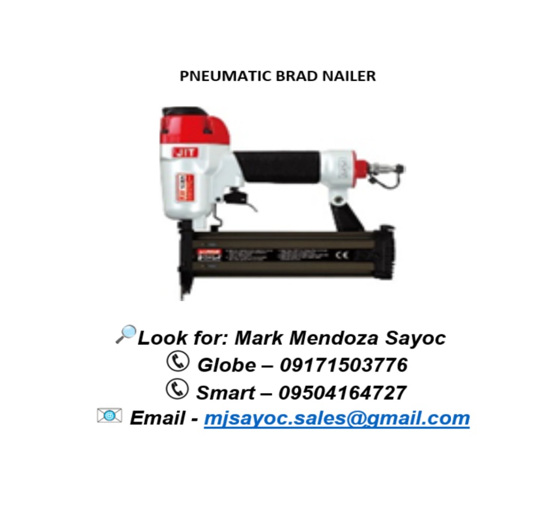 Pneumatic Brad Nailer 1850a Commercial And Industrial Construction