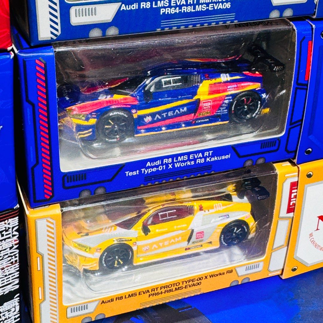 Pop Race 1:64 Die-cast Moedel Car Evangelion EVA Racing x Aape Nissan ...
