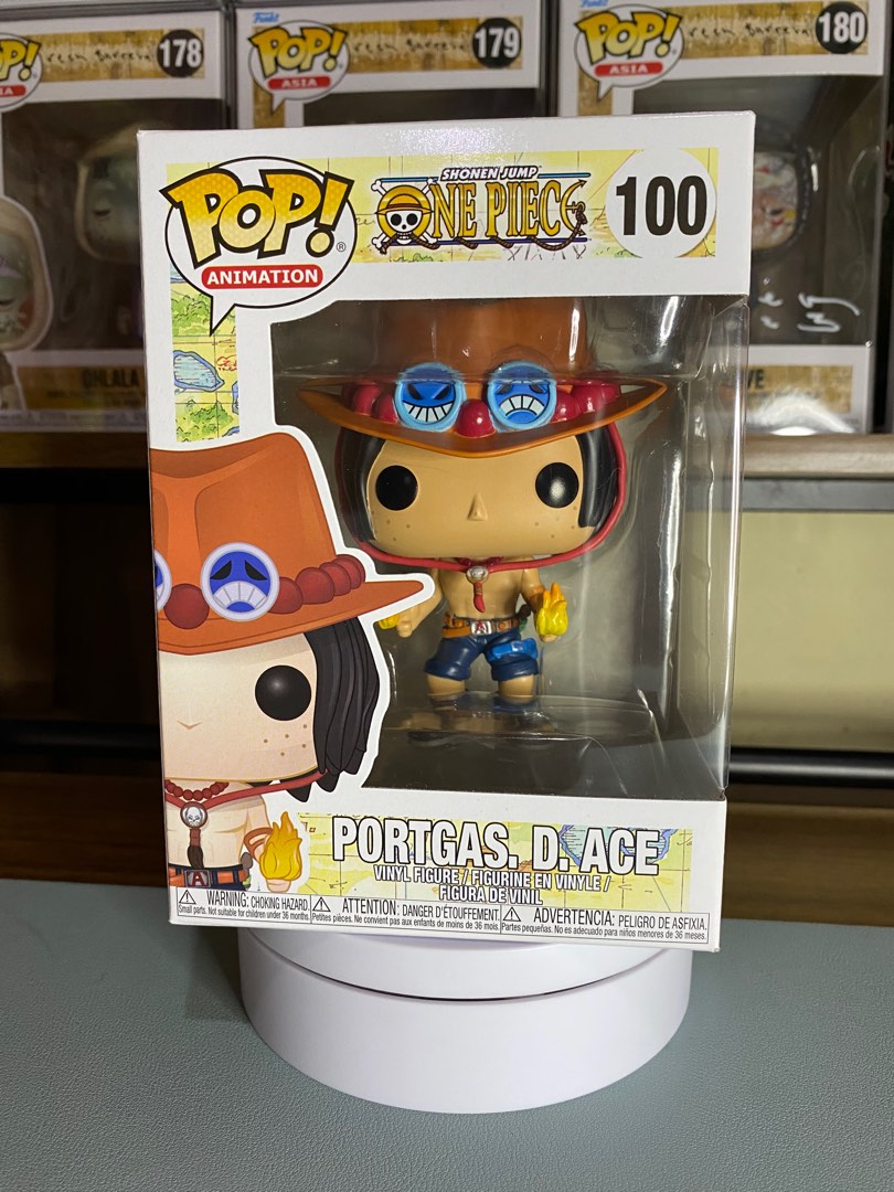 Portgas D Ace 100 Funko Pop One Piece Funko Pop Ace Funko Pop