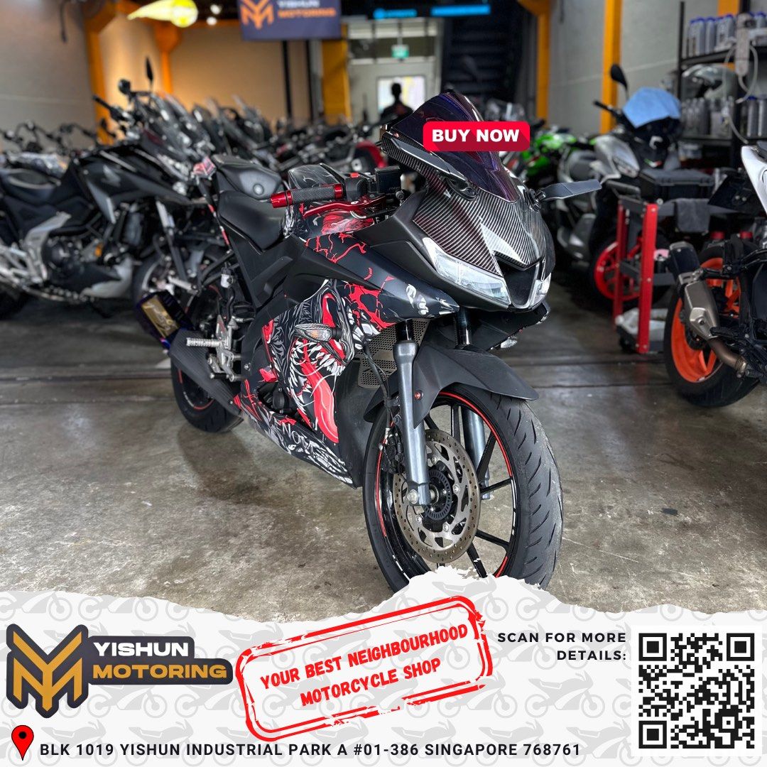 Yamaha r15 v3 used bike clearance