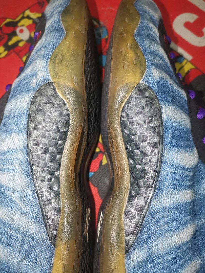 Nike sales foamposite denim
