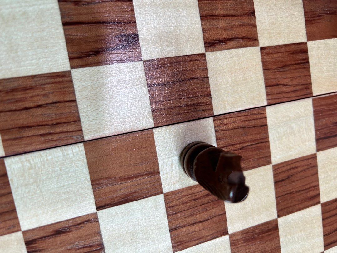 Premium Chess Set (Magnetic) (Category: Board Games & Puzzles) located in Manila. Submitted by cozzyessentialshopph (Listing ID 1271039966, Image 2). Description: Premium Chess Set (imported) Type: Magnetic Quality wood Price: P1399.00 Premium Magnetic Chess Set Specification: Board Size: 30*15*5.5cm；Unfolded Size：29*29*2.5cm Weight: 600g Material: Wood Packages: 1 X Chess Board 34 X Chess Pieces 📍 Loc: Ipil Bambang Manila 📍 MOP: GCash, PayMaya
