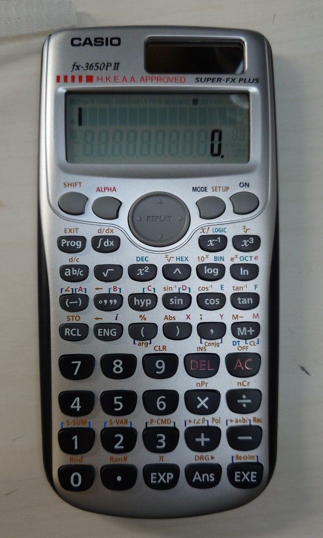 Casio fx best sale 3650p ii program