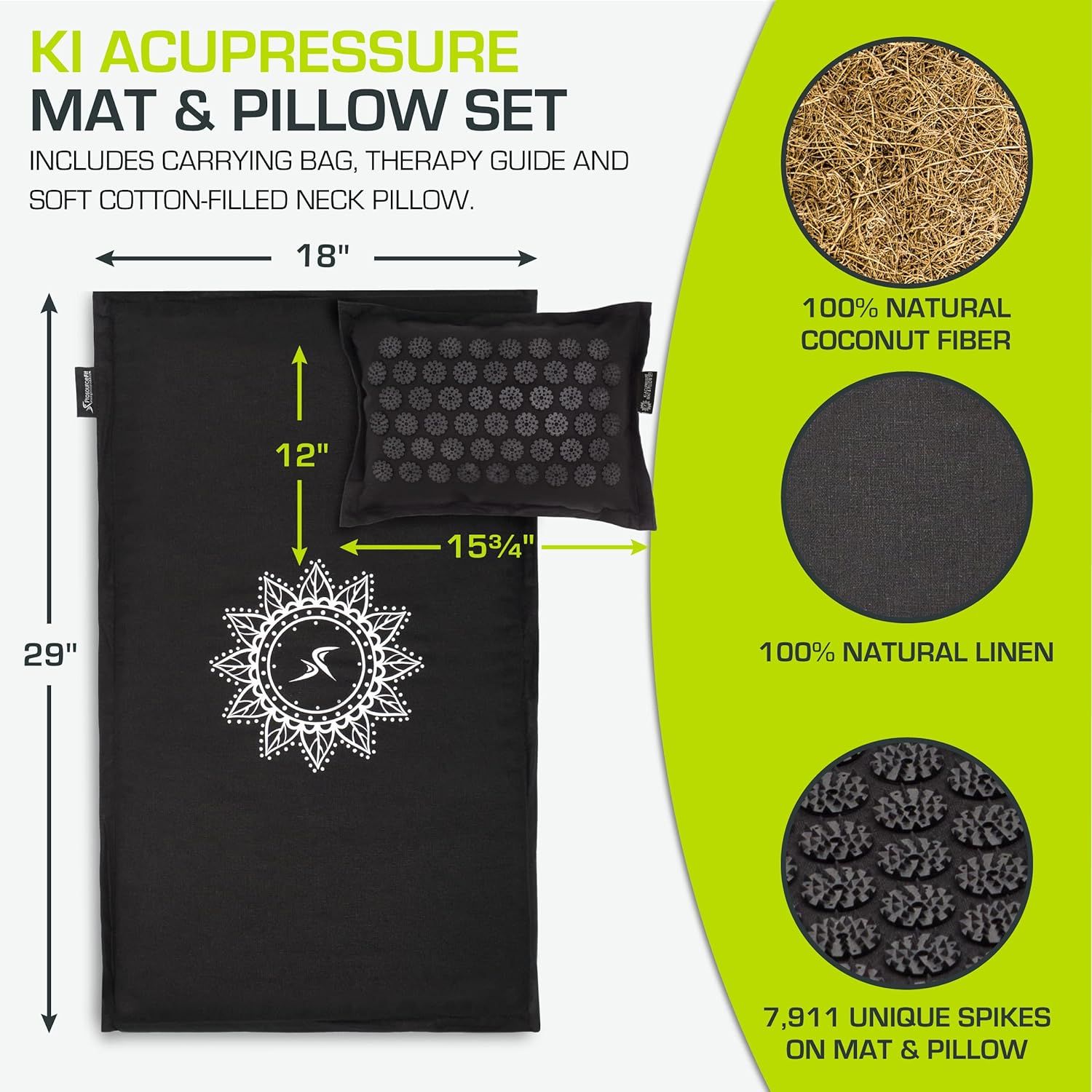 Prosource acupressure mat and pillow shop