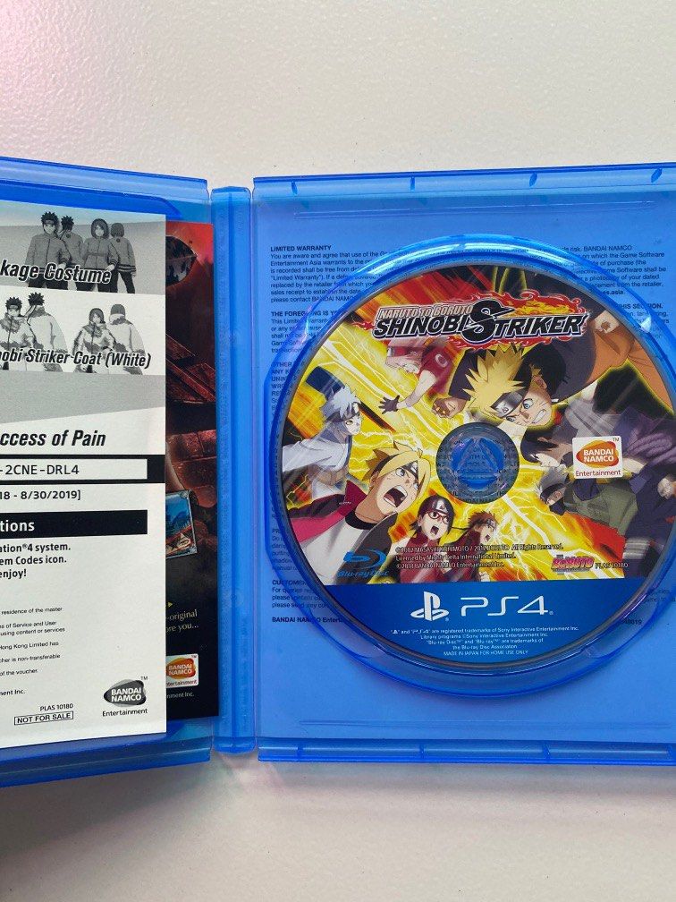 Ps4 Naruto to boruto shinobi striker