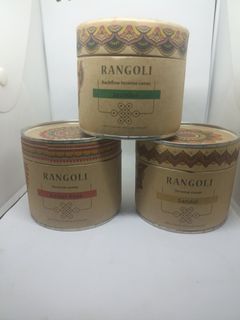 Rangoli cone incense