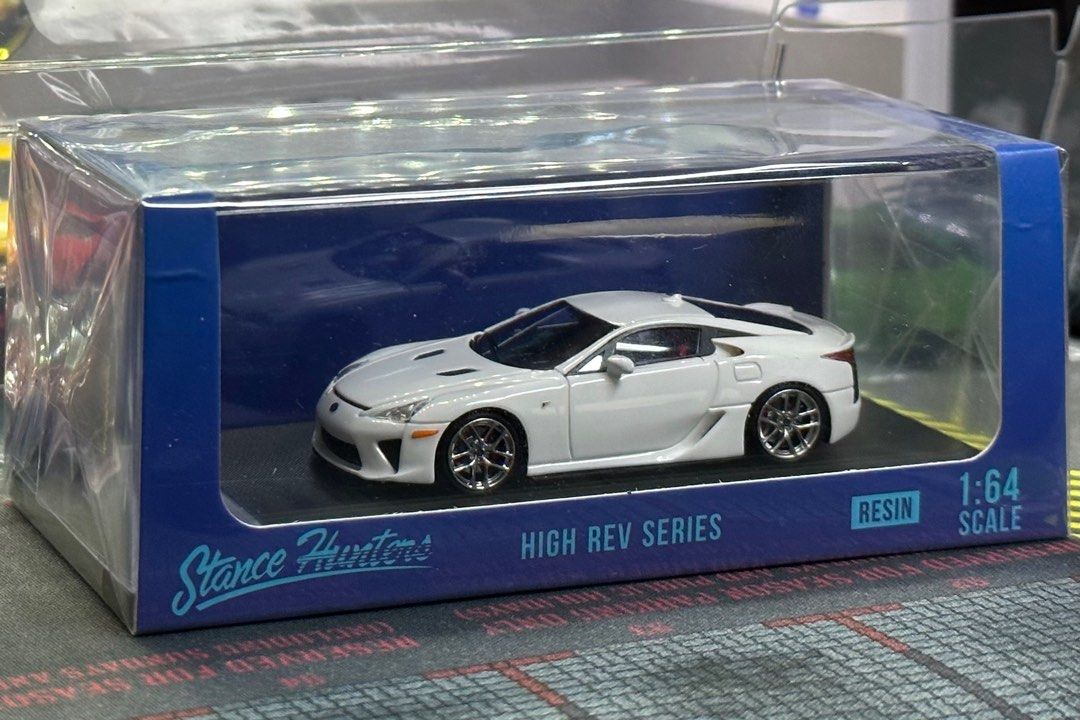 Stance Hunters 1/64 Lexus LFA Noir – Modèle Résine Limité à 299 Exemplaires