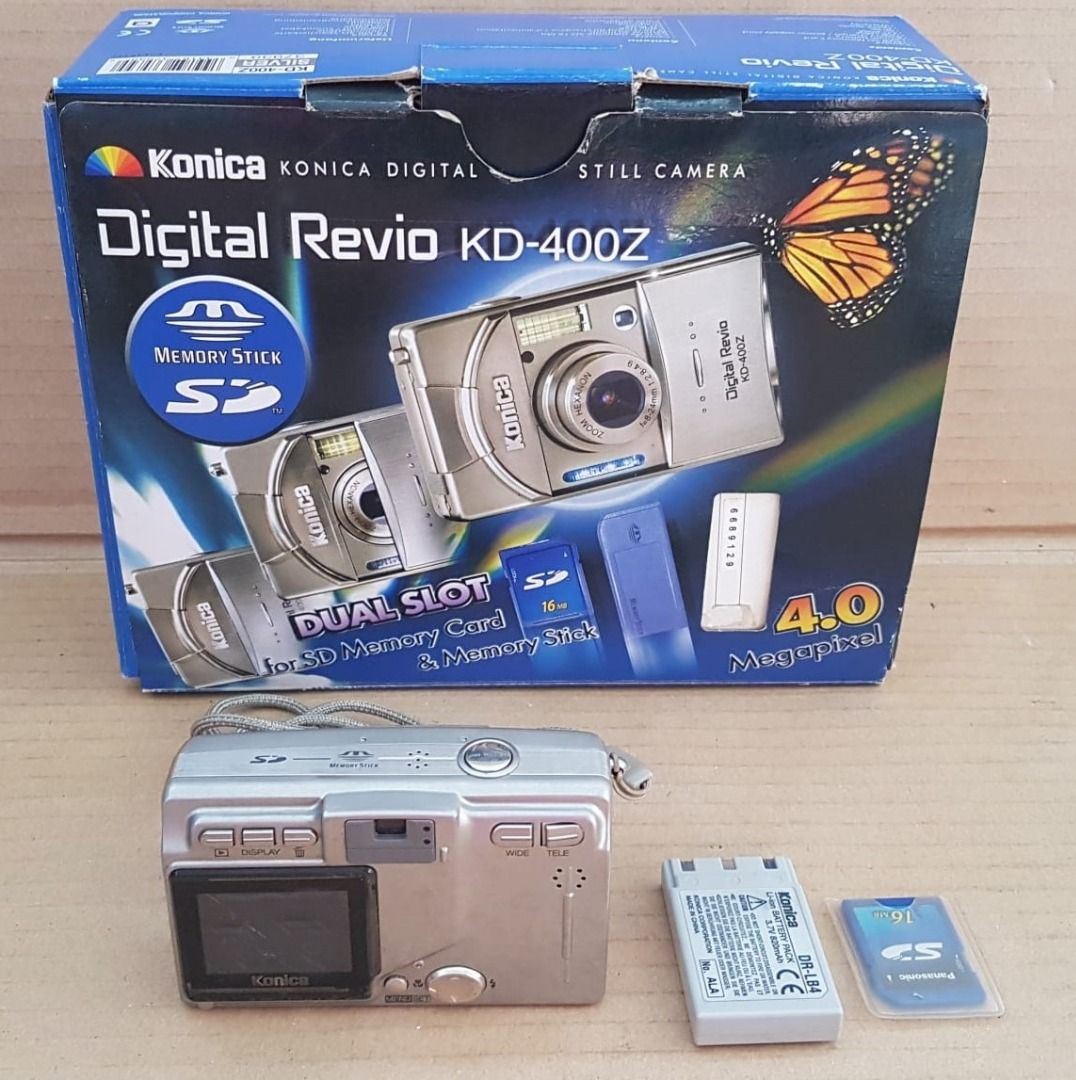 希少 完動品】Konica Digital Revio KD-400Z 完動品 希少】Konica