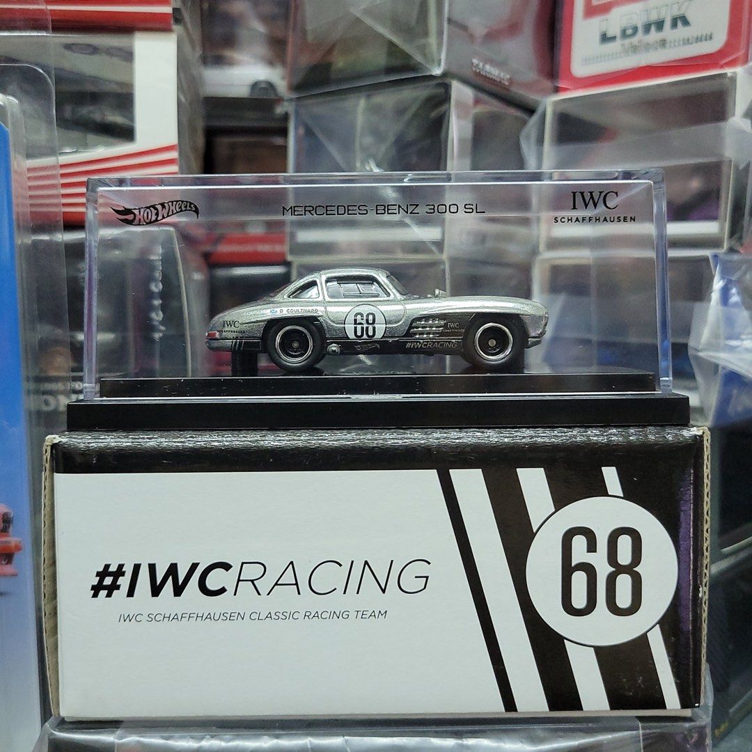 Rare Hot Wheels IWC Racing Mercedes Benz 300SL Hobbies Toys