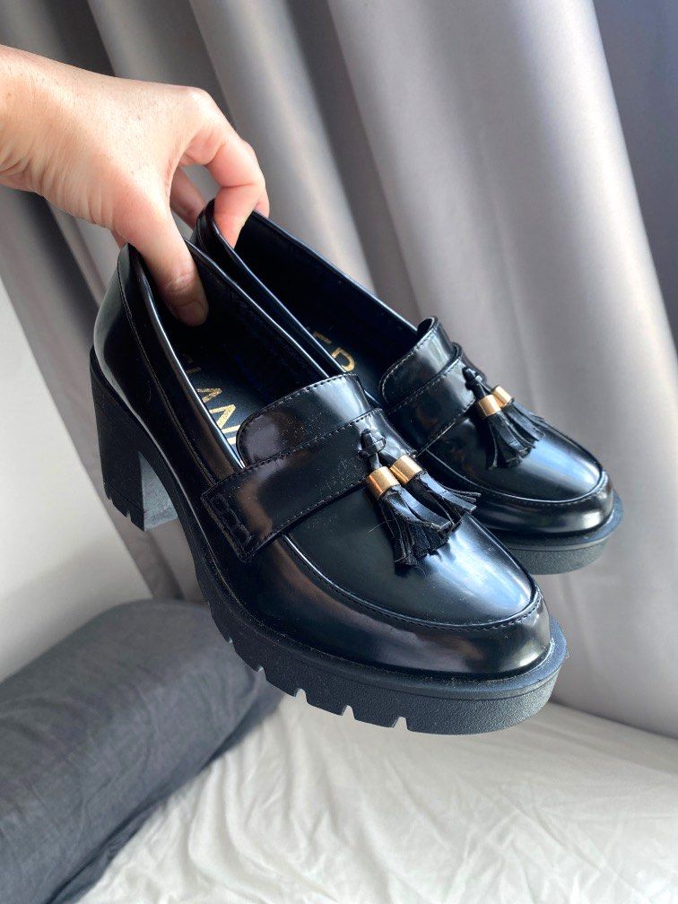 River island heeled loafers top