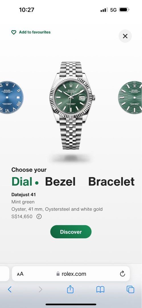 Order 2025 a rolex