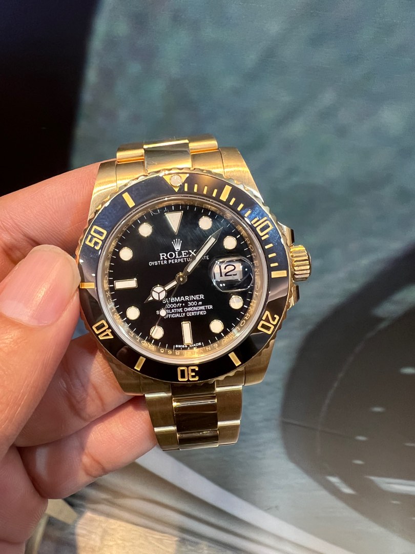 Full sale gold submariner
