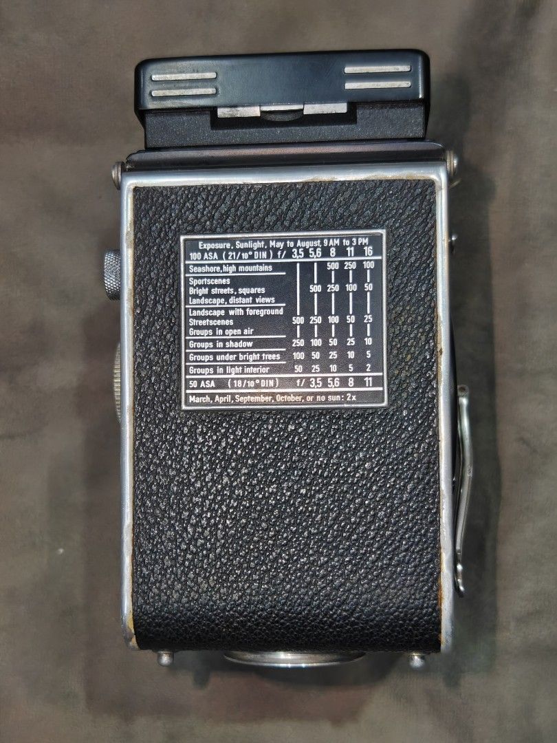 Rollei Rolleiflex 75/3.5 carl zeiss Tessar automat 3.5MX, 攝影器材 