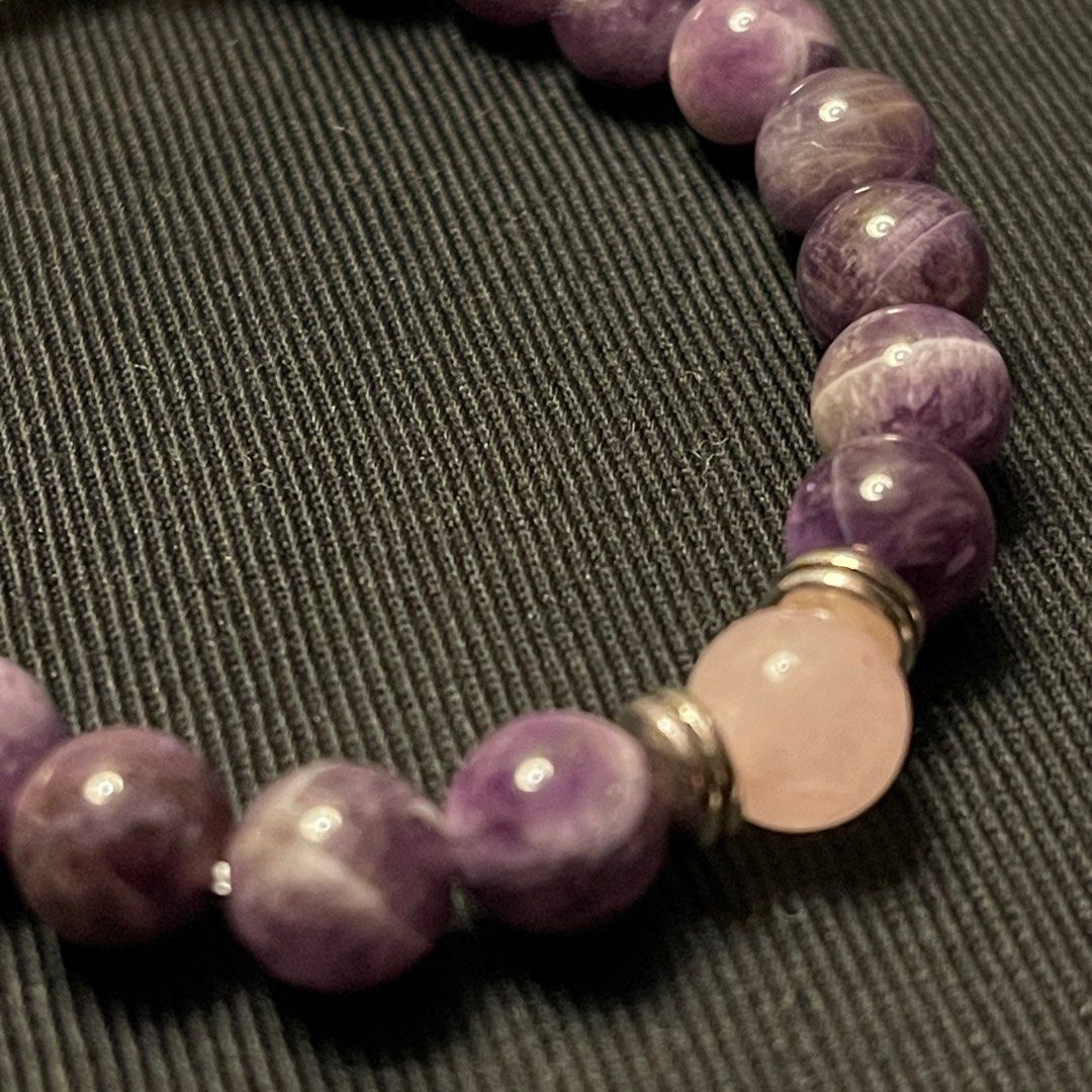 Genuine discount amethyst bracelet