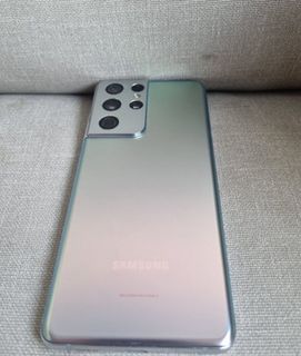 Samsung Galaxy S21 Ultra 5G 256GB Phantom Silver Pre-Owned, weFix - weFix