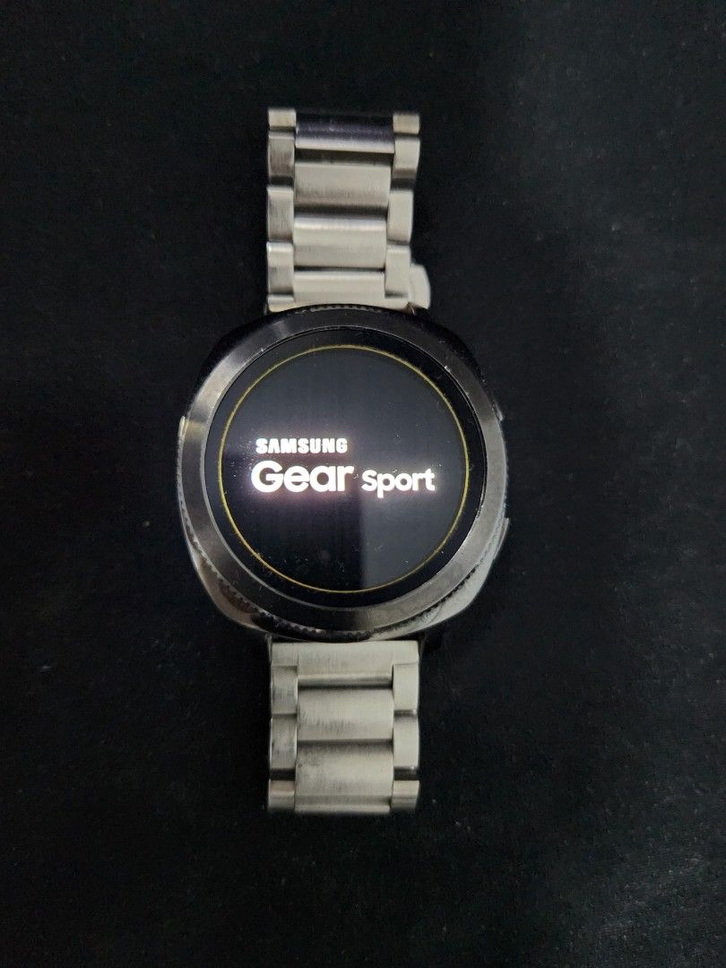 Samsung Gear Sport Smart Watch Bluetooth w Custom Metal Strap