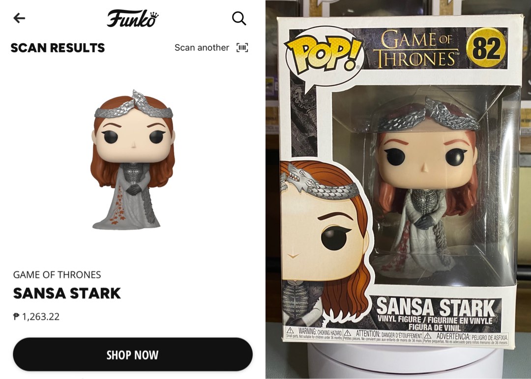Funko pop 2024 sansa stark 2019