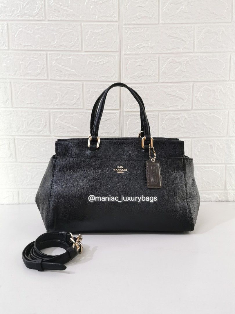 Satchelbag COACH Fulton Satchel Barang Mewah Tas Dompet di Carousell