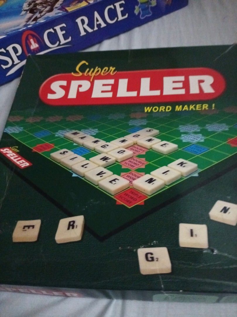 Scrabble speller word maker game, Hobbies & Toys, Toys & Games on Carousell
